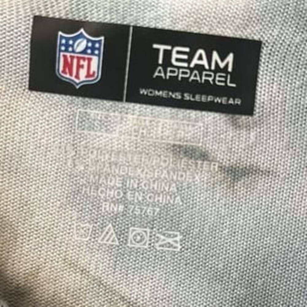 NFL Team Apparel KC Chiefs Hoodie Gray Tie-Dye - Picture 2 of 3